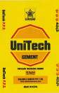 UNITECH CEMENT (and logo) trademark logo