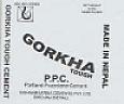 GORKHA TOUGH (and logo) trademark logo