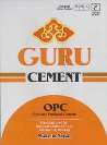 GURU OPC CEMENT (and logo) trademark logo