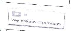 WE CREATE CHEMISTRY (and logo) trademark logo