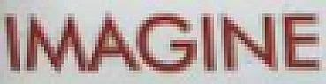 IMAGINE (and logo) trademark logo