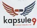 KAPSULE 9 (and logo) trademark logo