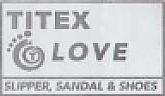 TITEX LOVE (and logo) trademark logo