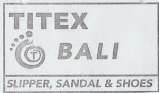 TITEX BALI (and logo) trademark logo