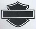 BLANK BAR & SHIELD DESIGN (and logo) trademark logo