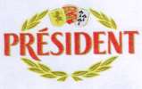 PRESIDENT (and logo) trademark logo