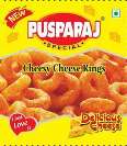 PUSHPARAJ CHEESY RINGS (and logo) trademark logo