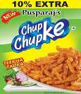 PUSHPARAJ CHUPKE CHUPKE (and logo) trademark logo