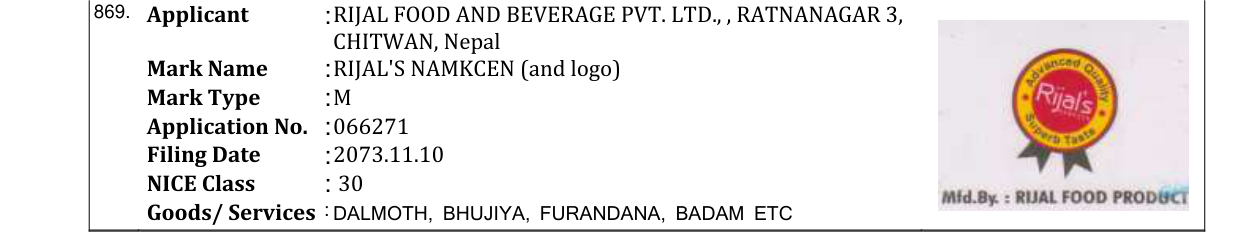 Original bulletin entry for SUPRIDHI