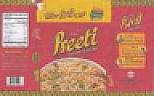 PREETI MEAL PACK (and logo) trademark logo
