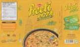 PREETI PIZZA VEGITABLE (and logo) trademark logo