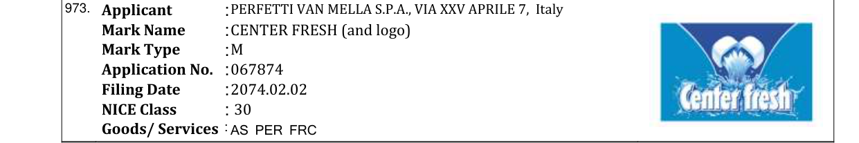 Original bulletin entry for WAI WAI TENZ (and logo)