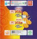 KWALITY VITA CHOCO COOKIES (and logo) trademark logo