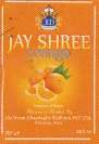 JAY SHREE LITCHI FLAVOUR (and logo) trademark logo