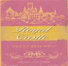 ROYAL CASTLE SWEET WHITE WINE (and logo) trademark logo