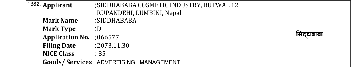 Original bulletin entry for BHETGHAT RESTAURENT