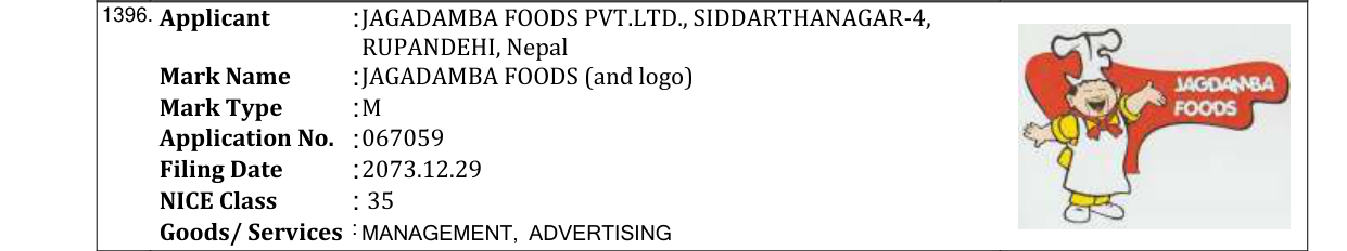 Original bulletin entry for DOKO (and logo)
