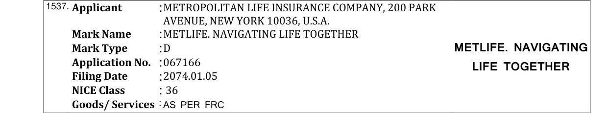 Original bulletin entry for ISUZU (and logo)