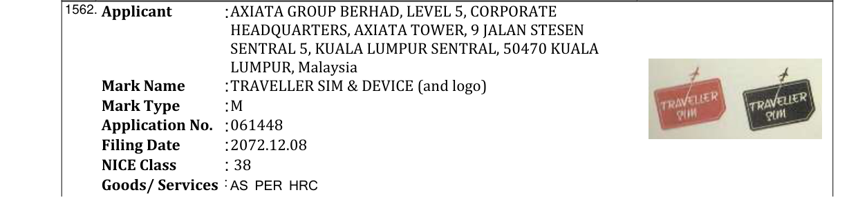Original bulletin entry for LYCAMOBILE