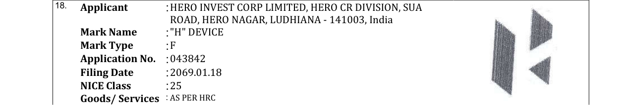 Original bulletin entry for "H" DEVICE