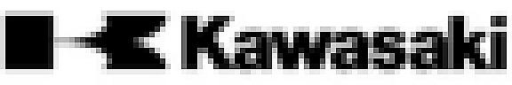 KAWASAKI WITH K device (and logo) trademark logo