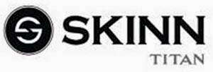 SKINN TITAN with Device (and logo) trademark logo