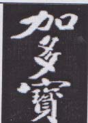 JIADUOBAO CHINESE CHARACTER (and logo) trademark logo
