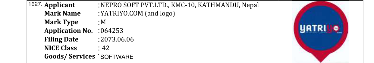 Original bulletin entry for COLOROS