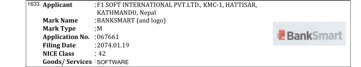 Original bulletin entry for KYC NEPAL (and logo)