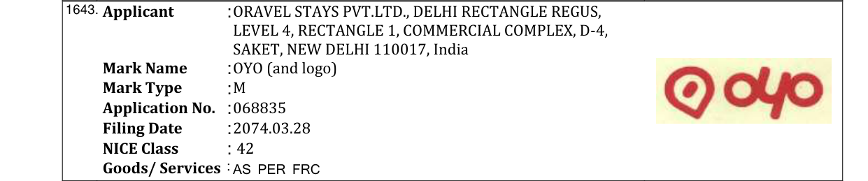 Original bulletin entry for THE DATAI