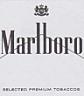 MARLBORO LELECTED FREMIUM GOBACCOS LABEL (W/PM CREST & GOOF LINE DEVICE) (and logo) trademark logo
