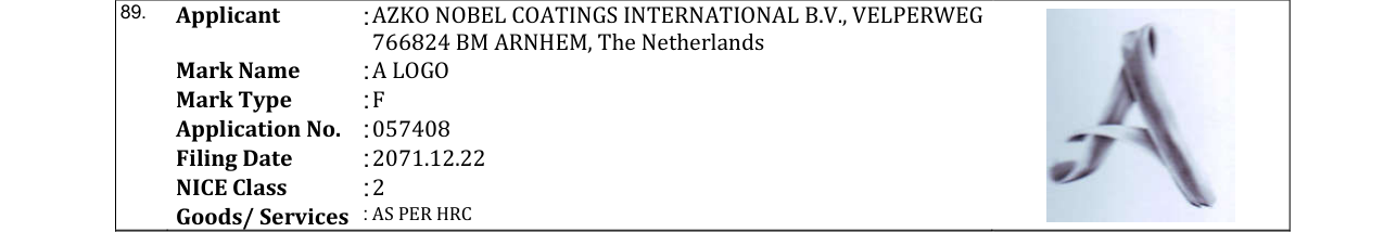 Original bulletin entry for A LOGO