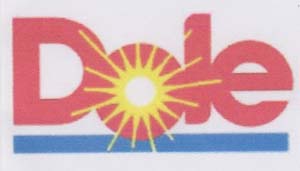 DOLE & SUN DESIGN (and logo) trademark logo