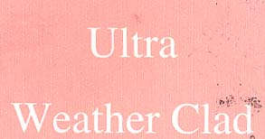 ULTRA WEATHER CLAD (and logo) trademark logo