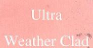ULTRA WEATHER CLAD (and logo) trademark logo