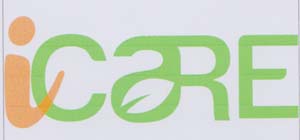 ICARE (and logo) trademark logo