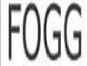 FOGG (and logo) trademark logo