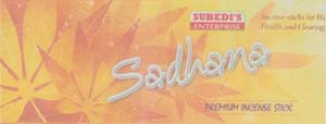 SAADHANA (and logo) trademark logo