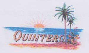 QUINTERO (and logo) trademark logo