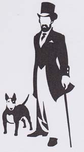 PHILIP MORRIS MAN WITH DOG LOGO (and logo) trademark logo