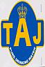 TAJ (and logo) trademark logo