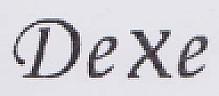 DEXE (and logo) trademark logo