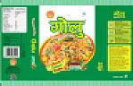 GOLU VEGETABLE SOUP (and logo) trademark logo
