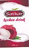 SATKAR LYCHEE JUICE (and logo) trademark logo