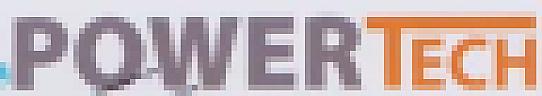 POWER TECH (and logo) trademark logo