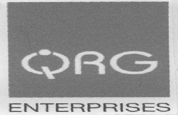 QRG ENTERPRISES (and logo) trademark logo