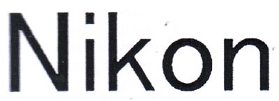Nikon (and logo) trademark logo