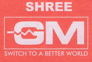SHREE GM (and logo) trademark logo