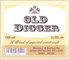 OLD DIGGER (and logo) trademark logo