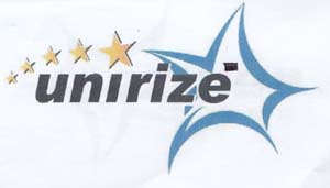 UNIRIZE (and logo) trademark logo